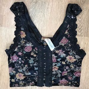 Free People Got Rhythm Cropped Top